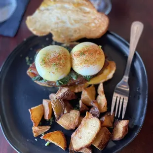 Candied Bacon Benedict