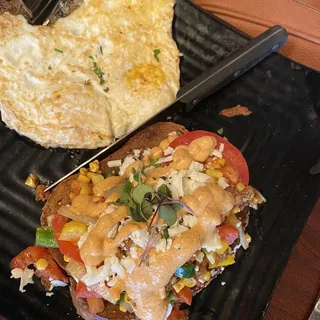 Spaniflora Avocado Toast Plate