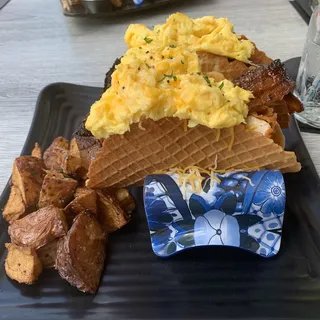 Breakfast Waffle Tacos