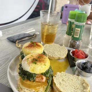 Pastrami Salmon Benedict