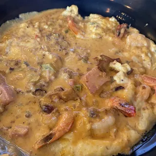 Stone Ground Grits with Bacon