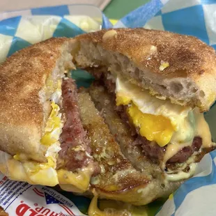 Sausage & Egg Breakfast Sammich