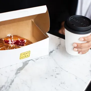 Pastries made fresh daily.