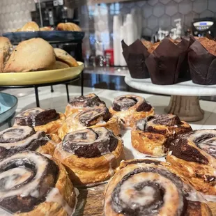 fresh cinnamon rolls