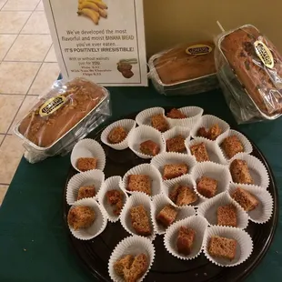 banana and banana muffins