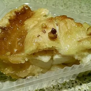Apple Caramel Walnut pie slice