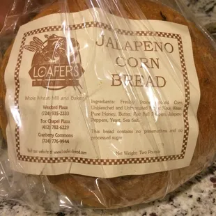 2 lbs of jalapeno cornbread. YUM!