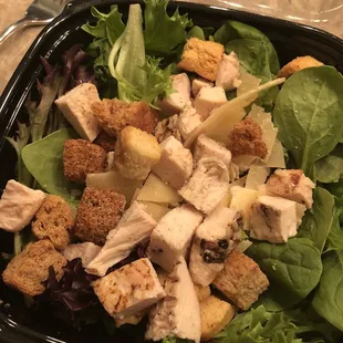 Caesar salad now made with spinach?