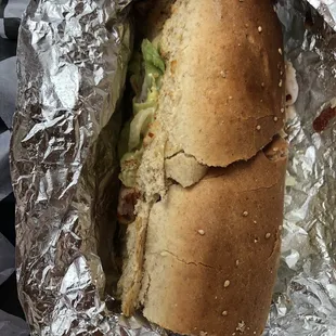 6" Half Loaf Turkey Sub (more than enough for one person)
