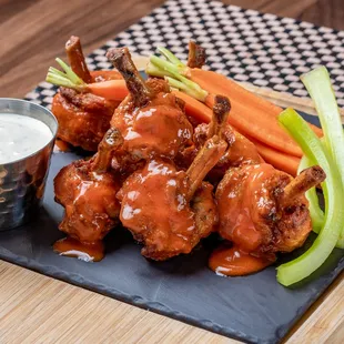 Chicken Wing Lollipops - David's at Live! Casino &amp; Hotel