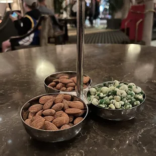 Complimentary snacks.