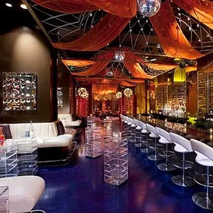 seating and bar area