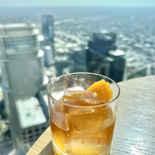 Los Angelenos. Shibui grain select Japanese whisky. Maple syrup. Angostura syrup bitters with an orange twist. Smooth and sweet.