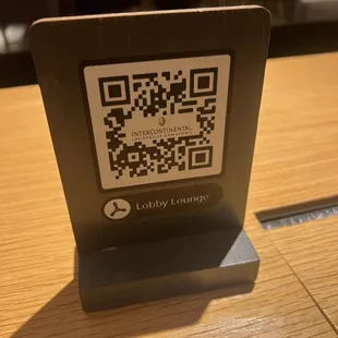 scan for menu