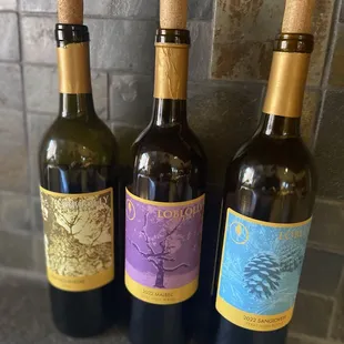 Some of the excellent wines you can try