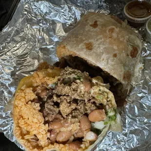 asada super burrito