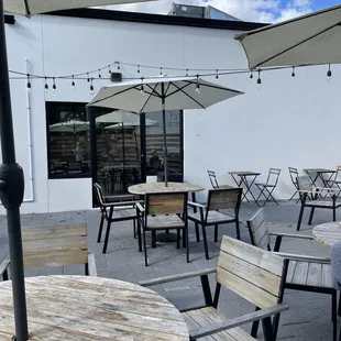 Patio out back