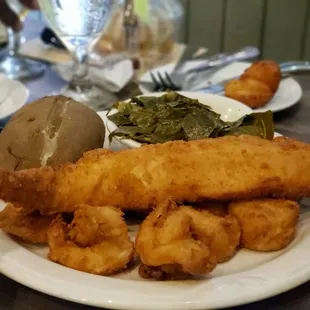a plate of food
