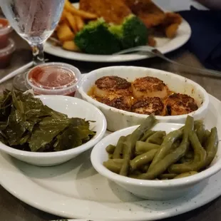 a plate of food