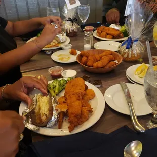 food, fish and chips