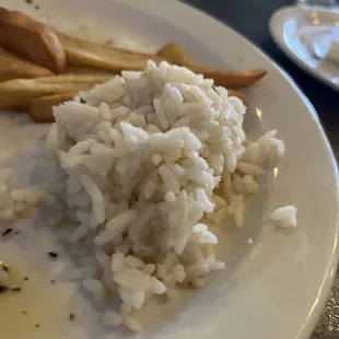 Microwaved rice