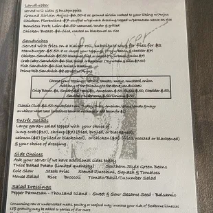Menu 10/29/21