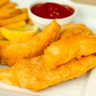fish and chips, fish, seafood, food