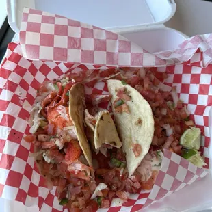 The tacos I was given