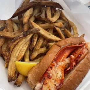 Hot Honey Lobster Roll