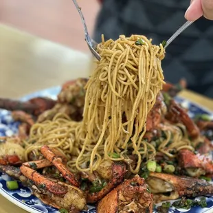a plate of food