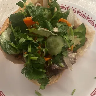 Brisket bahn mi