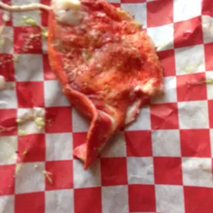 Meat is soggy, chewy and stringy...comes in claw pieces like this.