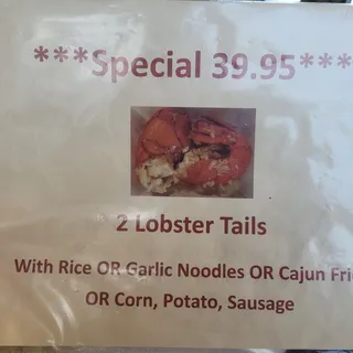 Lobster Tails Special