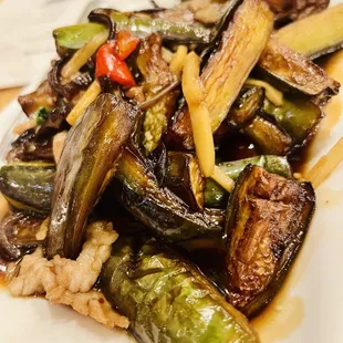 Eggplant with pork
