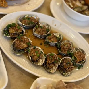 Garlic Abalone - Yum!