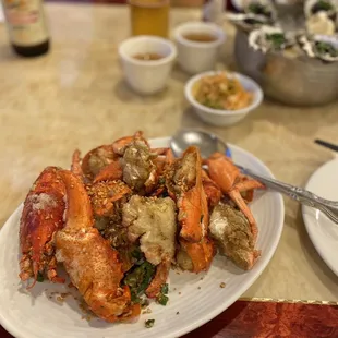 Salt pepper lobster - our fave