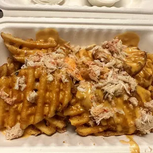 Lobster &amp; Crab Loaded Fries