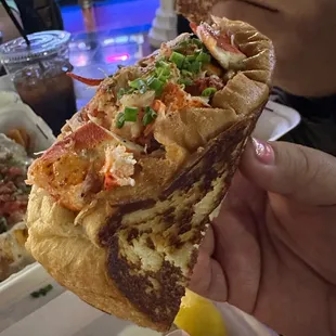 Warm Maine Lobster Roll