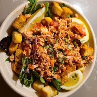 Lobster salad with extra Lobster