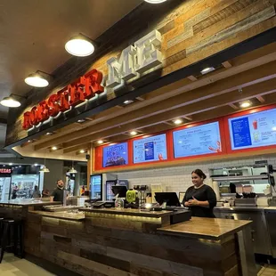 interior, sushi and sashimi