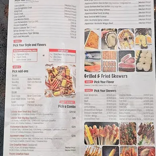 Menu inside