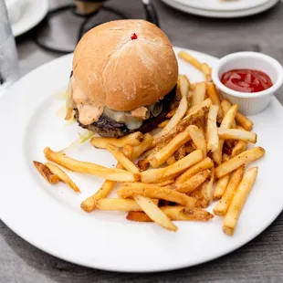 All American backyard burger