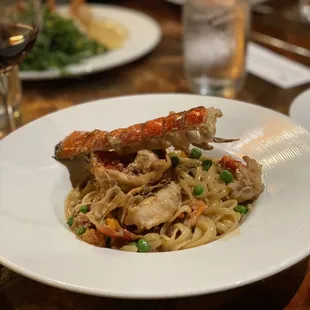 Lobster &quot;carbonara&quot; - Consider changing the name to something else. It was super heavy and didn&apos;t taste right.