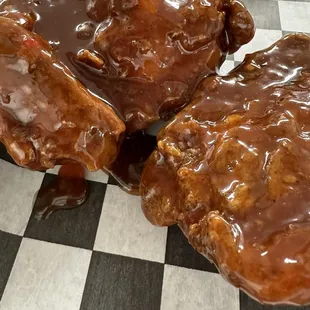 Broasted chicken tossed in sauce