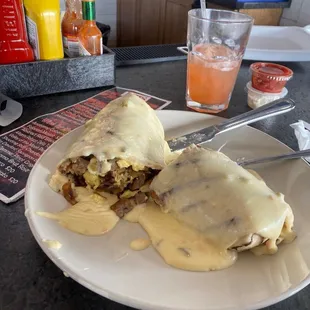 Breakfast Burrito!!! Thank you Madi!