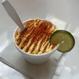 Half Dorito half flamin hot Vaso