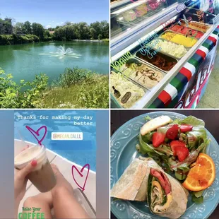 Some of the foods and our neighbors