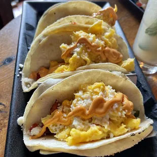 breakfast tacos