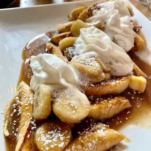 banana foster french toast