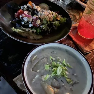 Quinoa Salad and Hot Soup of the Day